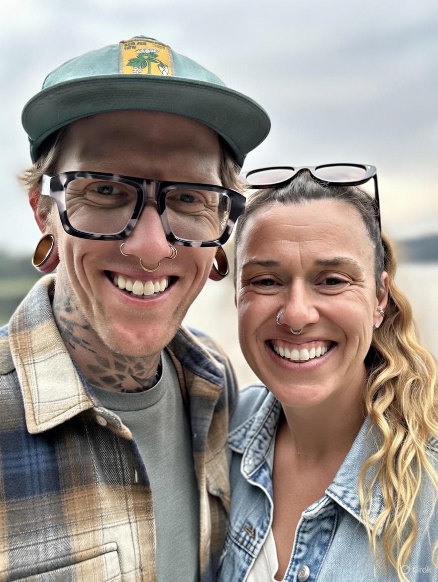 Ryan and Kate McLaughlin outdoors - Flannel People Mediation co-founders and couples experts