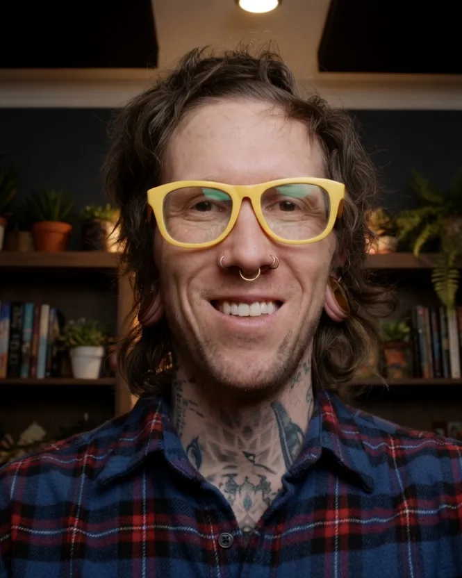 Ryan McLaughlin, Minnesota divorce mediator, wearing a flannel shirt